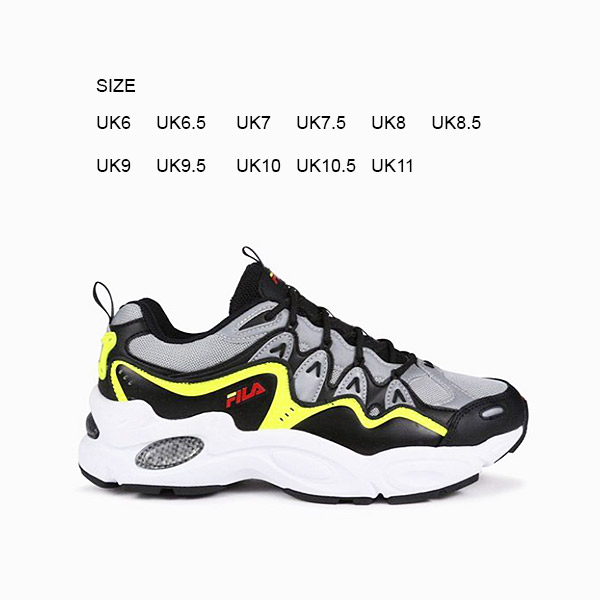 FILA TRAINERS SHOE MALAYSIA - FILA NITRA MEN BLACK / YELLOW, TKOH-67143